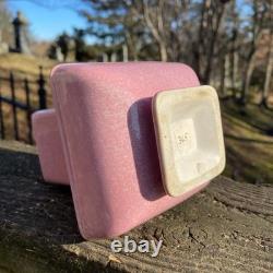 Antique 1920s Art Deco COWAN Pottery Stamped Pink 5.5 Shape #933 Small Vase
