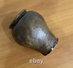 Antique 1928 Alabama College Montevallo Folk Pottery Vase By Leila Fulford