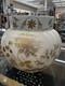 Antique Aesthetic Gold Platinum Thistle Design Crown Milano Style Jardiniere Pot