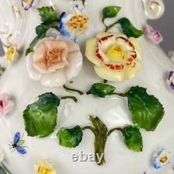 Antique Tea / Coffee Pot Set Meissen style Ernst Bohne Söhne Porcelain c1878+