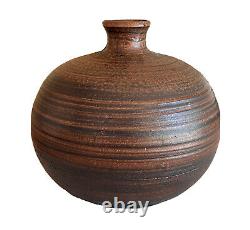 Arabia Finland Annikki Hovisaari Vtg Modern Studio Art Pottery Vessel Vase MCM