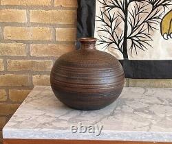 Arabia Finland Annikki Hovisaari Vtg Modern Studio Art Pottery Vessel Vase MCM