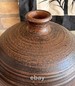 Arabia Finland Annikki Hovisaari Vtg Modern Studio Art Pottery Vessel Vase MCM