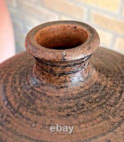 Arabia Finland Annikki Hovisaari Vtg Modern Studio Art Pottery Vessel Vase MCM