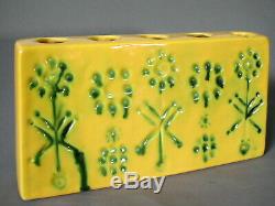 Arklow Studio Pottery Keramik 60er-70er Retro Blumen-Vase Vintage MCM 60s/70s