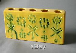 Arklow Studio Pottery Keramik 60er-70er Retro Blumen-Vase Vintage MCM 60s/70s