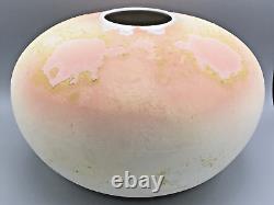 Art Pottery TONY EVANS Large 12 Dia Vase ANCIENT SANDS Vintage GORGEOUS