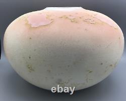 Art Pottery TONY EVANS Large 12 Dia Vase ANCIENT SANDS Vintage GORGEOUS