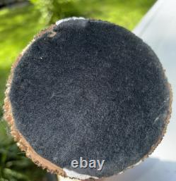Artisan Freeflow Clay Pottery Vase Rough Textured Mid-century Handmade Rare Art