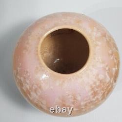 Australian Pottery Crystalline Glaze Vase Kevin Buik Studio Art Vintage Signed