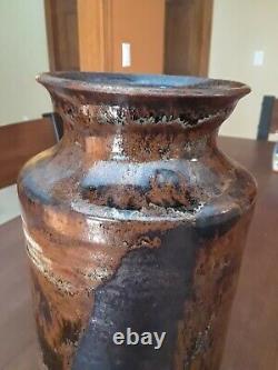 Authentic Rare Verne Funk Vintage Studio Art Pottery Vase