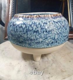 Awesome! Vintage Studio Pottery Tri Footed Planter Pot Japanese