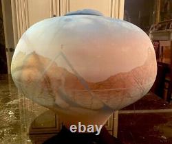 Beautiful Vintage Tom Krueger One Of A Kind Large Clay Studio Pottery