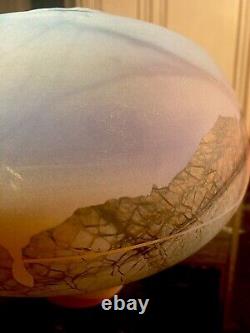 Beautiful Vintage Tom Krueger One Of A Kind Large Clay Studio Pottery