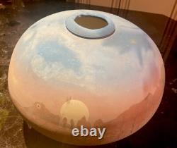 Beautiful Vintage Tom Krueger One Of A Kind Large Clay Studio Pottery