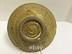 Betty Blandino Studio Art Pottery Bowl Signed Double B mark Vintage Modernist