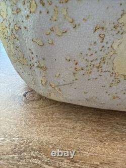 Big Vintage 1980's Tony Evans Raku Bear Animal Sculpture Studio Pottery 13