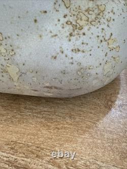 Big Vintage 1980's Tony Evans Raku Bear Animal Sculpture Studio Pottery 13