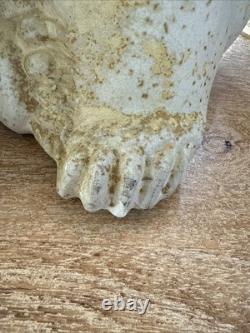 Big Vintage 1980's Tony Evans Raku Bear Animal Sculpture Studio Pottery 13