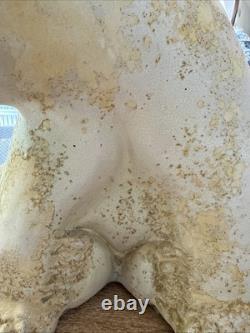 Big Vintage 1980's Tony Evans Raku Bear Animal Sculpture Studio Pottery 13 Big Vintage 1980's Tony Evans Raku Bear Animal Sculpture Studio Pottery 13