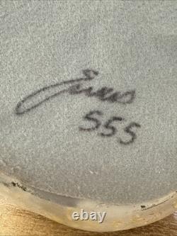 Big Vintage 1980's Tony Evans Raku Bear Animal Sculpture Studio Pottery 13