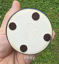 Bill Campbell Studio Art Pottery Bud Vase Drip Crystalline Glaze 7.5 Vintage