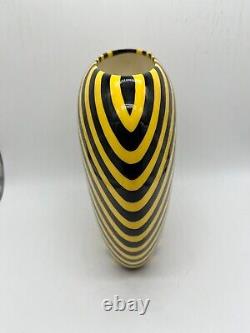 Bishop Street Studios Dallas Rare Vintage Signed Art Pottery Vase