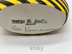 Bishop Street Studios Dallas Rare Vintage Signed Art Pottery Vase