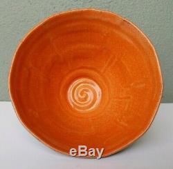 Boyan Moscov Original Vintage Signed Studio Art Pottery Bowl Bulgaria