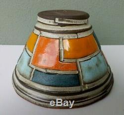 Boyan Moscov Original Vintage Signed Studio Art Pottery Bowl Bulgaria