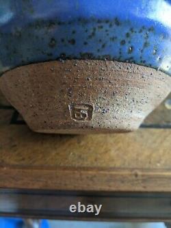 Byron Temple Studio Pottery Stoneware Bowl Vintage Mid Century
