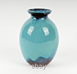 CAPE COD MASS Vintage MidCentury Pottery Vase Art studio listed JOB NEGEIM