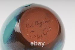 CAPE COD MASS Vintage MidCentury Pottery Vase Art studio listed JOB NEGEIM