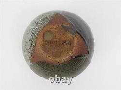 California Pottery Oscar Bucher Mid Century Ceramic Studio Art Pottery Vase 7.5
