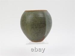 California Pottery Oscar Bucher Mid Century Ceramic Studio Art Pottery Vase 7.5