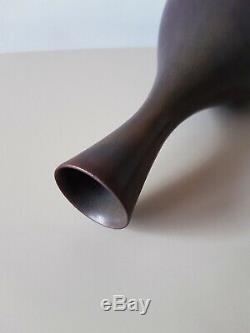 Carl Harry Stalhane VASE for Rostrand vintage Swedish mid-century CHS pottery