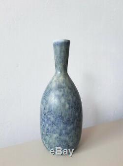 Carl Harry Stalhane vase for Rostrand vintage Swedish mid-century CHS pottery