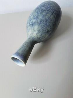 Carl Harry Stalhane vase for Rostrand vintage Swedish mid-century CHS pottery
