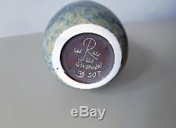 Carl Harry Stalhane vase for Rostrand vintage Swedish mid-century CHS pottery