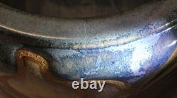 Cathra-Anne Barker 1991 Studio Pottery 8 Cache Pot Bowl Art Nouveau Flower