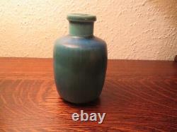 Classic Danish Design Saxbo, Nathalie Krebs MCM Stoneware Vase, Turquoise Glaze