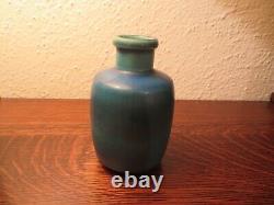 Classic Danish Design Saxbo, Nathalie Krebs MCM Stoneware Vase, Turquoise Glaze