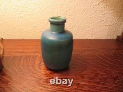 Classic Danish Design Saxbo, Nathalie Krebs MCM Stoneware Vase, Turquoise Glaze