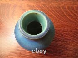 Classic Danish Design Saxbo, Nathalie Krebs MCM Stoneware Vase, Turquoise Glaze