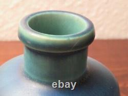 Classic Danish Design Saxbo, Nathalie Krebs MCM Stoneware Vase, Turquoise Glaze