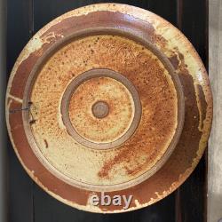 Cliff Glover Signed Studio Pottery 18 Stoneware Charger Plate California Art