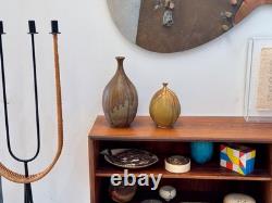 Curtis Haefer Mud Bay Washington Studio Art Pottery Vessel Vase Pot Vtg Rare Mcm