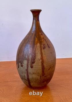 Curtis Haefer Mud Bay Washington Studio Art Pottery Vessel Vase Pot Vtg Rare Mcm