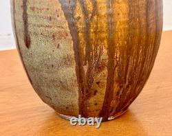 Curtis Haefer Mud Bay Washington Studio Art Pottery Vessel Vase Pot Vtg Rare Mcm