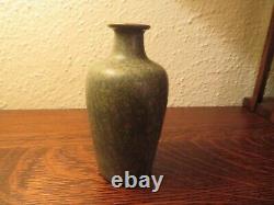 Danish MCM Stoneware Hjorth, Bornholm, Erik Hjorth Era, Elegant Shouldered Vase